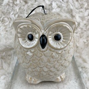 Roman Ceramic Owl Wind-chime NWT